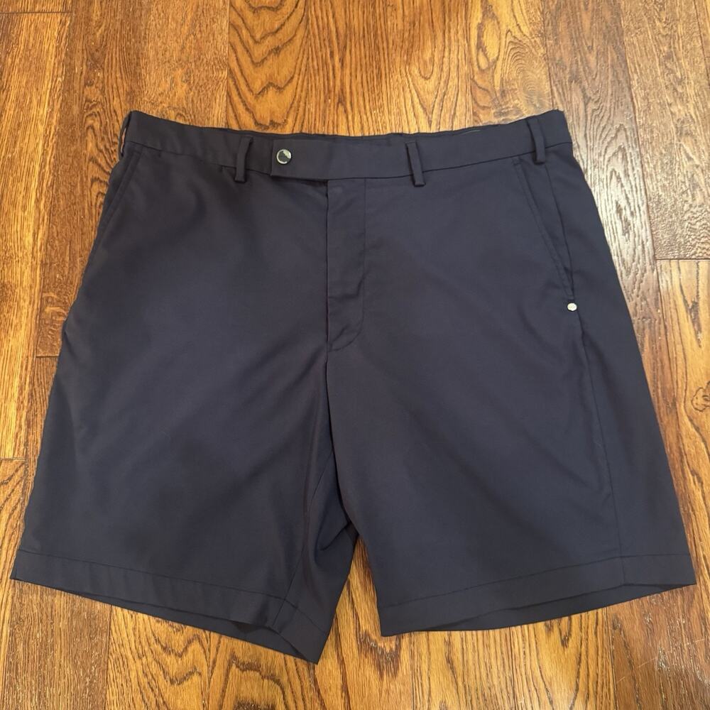 RLX Ralph Lauren 9" Tailored Fit Performance Short Navy Mens 36 Golf Preppy Blue